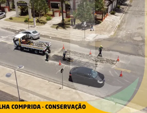 Ilha Comprida – Serviço de manutenção de pista